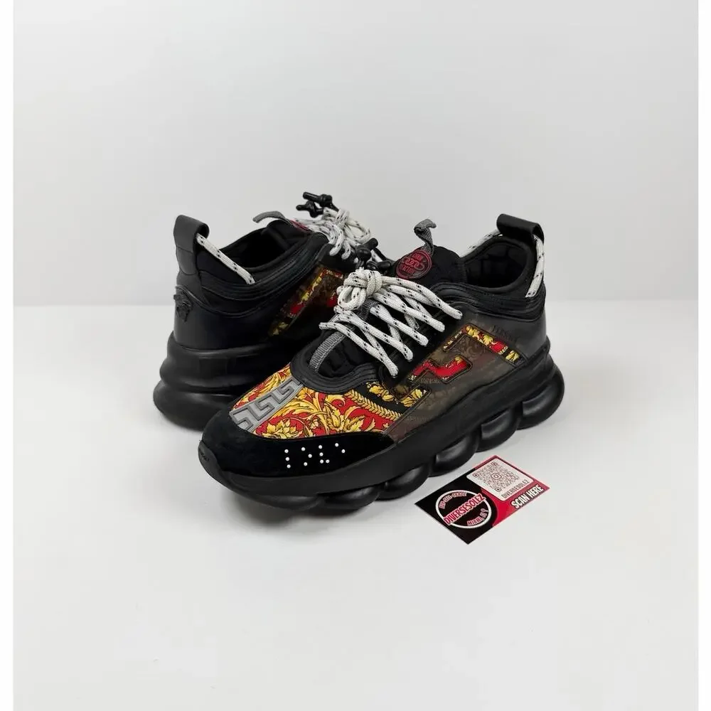 Size 43EU/10US - Versace Chain Reaction Black